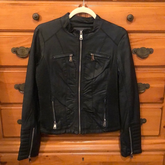 Faux Leather Jacket - Picture 2 of 14